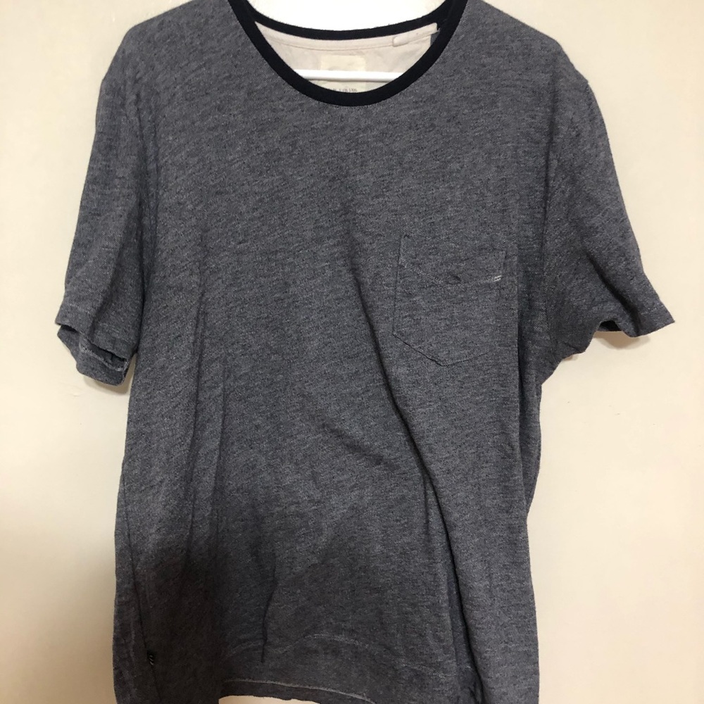 Billy Reid, navy blue tee